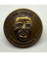 BSA Circle Golden Jubilee 1967 Nassau County Council Neckerchief Slide N... - $329.95 MXN