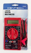 Cen-Tech 7 Function Digital Multimeter DC-AC Voltage Battery Multi Tester 98025 - $13.54