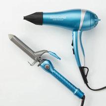 BaBylissPRO Nano Titanium Lightweight Ionic Hair Dryer & 1" Spring Curling Iron  image 2