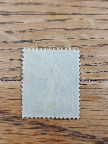 France Stamp Republique Francaise 10c Used Blue Item image 2