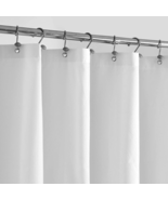 ALYVIA SPRING Waterproof Fabric Shower Curtain Liner with 3 Magnets - So... - £12.12 GBP