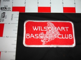 fishing patch Wilsonart  bass club vintage patch - $280.41 MXN