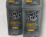 2 x Speed Stick Zero % No Aluminum FRESH WOODS 48hr Deodorant 2.7oz EA - $34.64