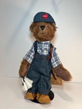 Franklin Mint SAMMY Coca-Cola Heirloom Collector Mohair Teddy Bear - $62.89