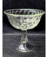 Vintage ANCHOR HOCKING 8.5&quot; Open Compote WATERFORD CLEAR 8.5&quot; Bowl Candy... - $19.34