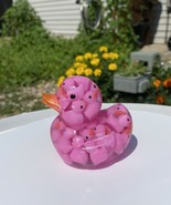 Matte Pink Duck, Mini Pink Ducks In Duck,  Duck Gift, Duck, Resin, With ... - €12,88 EUR