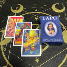 Tarot Cards in Russian Language ame Astrology Runes Divination Fate Live Games G - £86.58 GBP