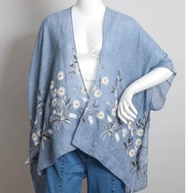 Leto Women&#39;s Spring Daisy Woven Kimono Wrap Size One Size - $40.59