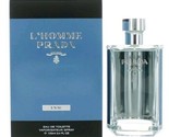 PRADA L&#39;Homme L&#39;Eau Eau de Toilette Cologne Spray Men 3.4oz 100ml BoXed - $98.51