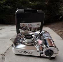 GasOne Stainless Butane Stove Cooker Portable Camping  8000 BTU Cooking Burner - £23.84 GBP