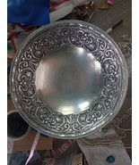 Decorative SALAD BOWL Wilton ARMETALE pewter WILLIAM &amp; MARY 12 3/4&quot; - €34,45 EUR