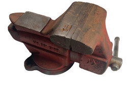 Vintage Craftsman Anvil Swivel Bench Vise Jaws W/pipe 3-1/2 Jaw NO.391-5180Japan - £79.00 GBP