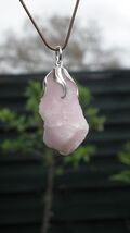 Natural Morganite Pendant - $17.38