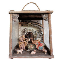Christmas Nativity Scene Lantern. Church Supplies, Religious Catholic Ch... - £502.22 GBP