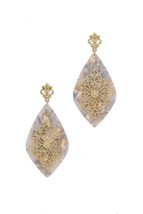 Teardrop Moroccan Pattern Earring - €7,72 EUR