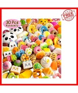 Random 30 Animal-Themed Squishies - Cute Stress Relief Toys for Kids &amp; A... - $660.61 MXN