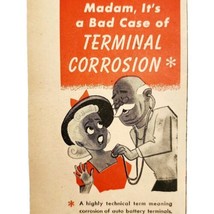 1947 Bowes Battery Cables Advertisement Terminal Corrosion Doctor DWNN18 - £11.57 GBP