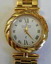 CHARMEX OF SWITZERLAND S1824 Quartz Gold Women&#39;s Wristwatch - £131.20 GBP