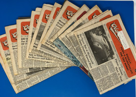 OLD CARS WEEKLY NEWS &amp; MARKETPLACE, NEWSPAPERS 1981, Lot of 12, 1978 Due... - $35.96