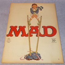 Mad Sarcastic Humor Comic Magazine No. 103 June 1966 Alfred E Neuman - £9.60 GBP