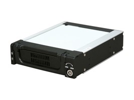 iStarUSA T-7-SA Rugged 5.25&quot; to 3.5&quot; SATA SAS 6 Gbps HDD Hot-swap Rack - £54.75 GBP