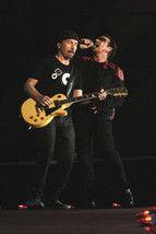 U2 Bono and the Edge on Stage Milan Italy Concert 2005 11x17 Mini Poster - £14.13 GBP