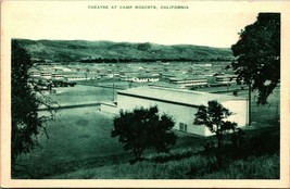 Theatre at Camp Roberts Training Center San Miguel California CA UNP Postcard D4 - £13.14 GBP