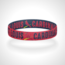 Reversible St Louis Cardinals Bracelet Wristband Go Redbirds STL Cardinals - £9.47 GBP+