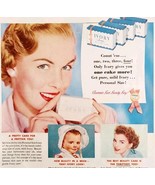 1953 Ivory Soap Cakes Personal Size Bars Advertisement Hygiene Health DWLL4 - $564.13 MXN