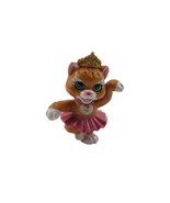 Barbie Orange Tabby Cat Twyla Pet Ballerina Pink Tutu Princess Mini Figu... - £3.64 GBP