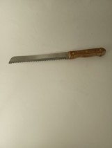 TRAMONTINA 8&quot; Serrated Slicer Bread Knife Full Tang Triple Rivet Wood Ha... - $8.40