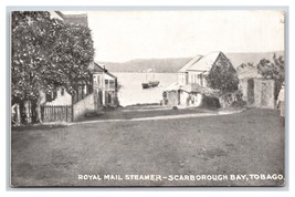 Royal Mail Steamer Scarborough Bay Tobago Bwi Miller&#39;s Negozi Udb Cartolina P18 - £35.91 GBP