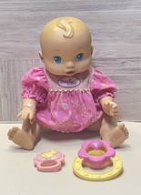 Baby Alive Wets &#39;N Wiggles Girl Doll Hasbro 2006 Baby Doll Tested Works - $78.39