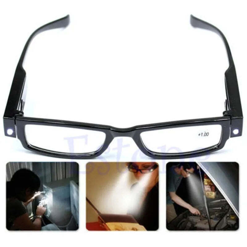 MultiStrength LED Reading Glasses with Light Magnifier - $27.95
