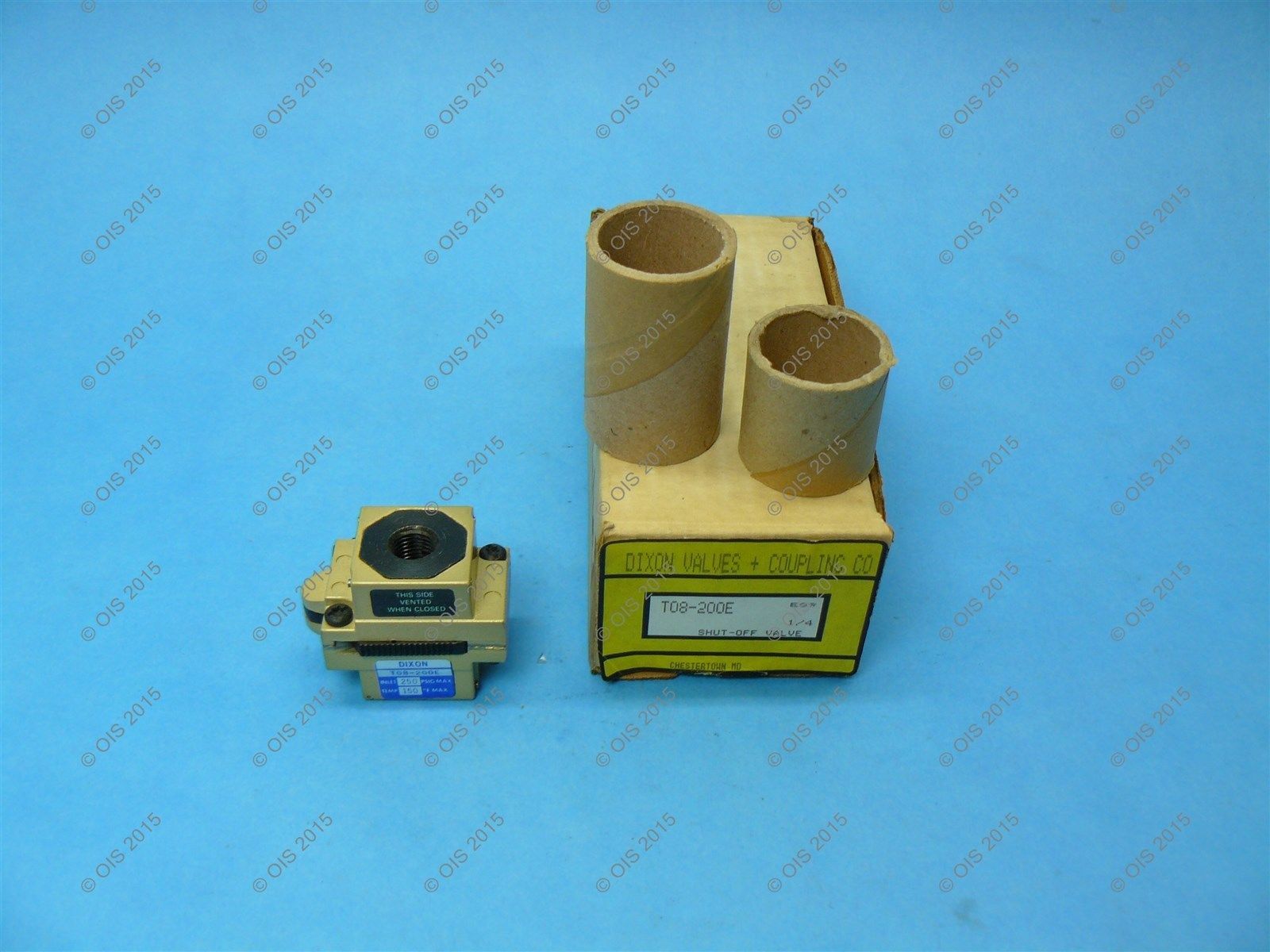 Dixon Norgren T08-200E Pneumatic Shut Off Lockout Valve 1/4&quot; NPT 250 PSI... - $24.99