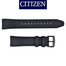 Citizen 22mm Black Rubber Watch Band Strap AW1156-01W, AW1658-02E, S118719F     - £43.41 GBP