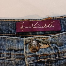 Gloria Vanderbilt High Rise Denim Women's Blue Jeans Size 18 Short image 4