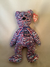 Ty Usa Bear Ultra Rare Iconic Original Issue New Mwmt + More Investment Quality  - £2,737.93 GBP