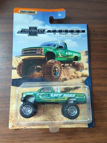 Primary image for 2018 Matchbox Chevrolet 100 Years Set Chevy K-1500 Pickup Green