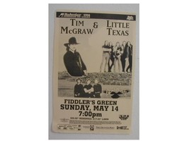 Tim McGraw Poster Flat and Handbill - $8.99