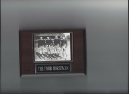 THE FOUR HORSEMEN PLAQUE FOOTBALL NCAA NOTRE DAME FIGHTING IRISH - £3.12 GBP