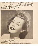 Arlene Dahl Woodbury Hair Cold Cream 1948 Advertisement Beauty Products ... - €21,62 EUR