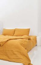 Mustard Yellow Color Cotton Duvet Cover King/Queen/Full Toddler 100 Cotton Beddi - £70.98 GBP