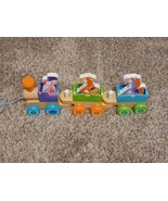 First Play Wooden Rocking Farm Animals Pull Train from Melissa and Doug ... - £7.74 GBP