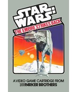 Star Wars 24 x 36 Atari Parker Bros &quot;The Empire Strikes Back&quot; Video Game... - $61.54 CAD