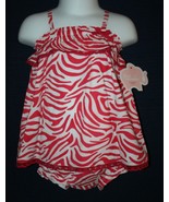 NWT - Girls 2 Pc Set - FIRST MOMENTS - 3 Month Layette - Pink &amp; White - £3.90 GBP