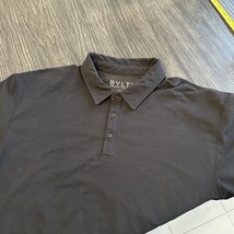 Bylt Polo Shirt Mens XL Black Premium Basics Lux Minimalist Shirt - $29.69