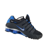 RARE Nike Shox NZ Racer Blue Black Men&#39;s Running Shoes 378341-056 Size 12 - $187.00