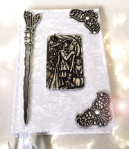 Haunted 7777X Enhanced Lighted Divine Wish Magnifier Journal Magick Witch - £230.83 GBP