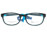 Zoobug Kinder Brille Rahmen ZB1046 050 Schwarz Blau Falzlos W Riemen 46-... - $46.38